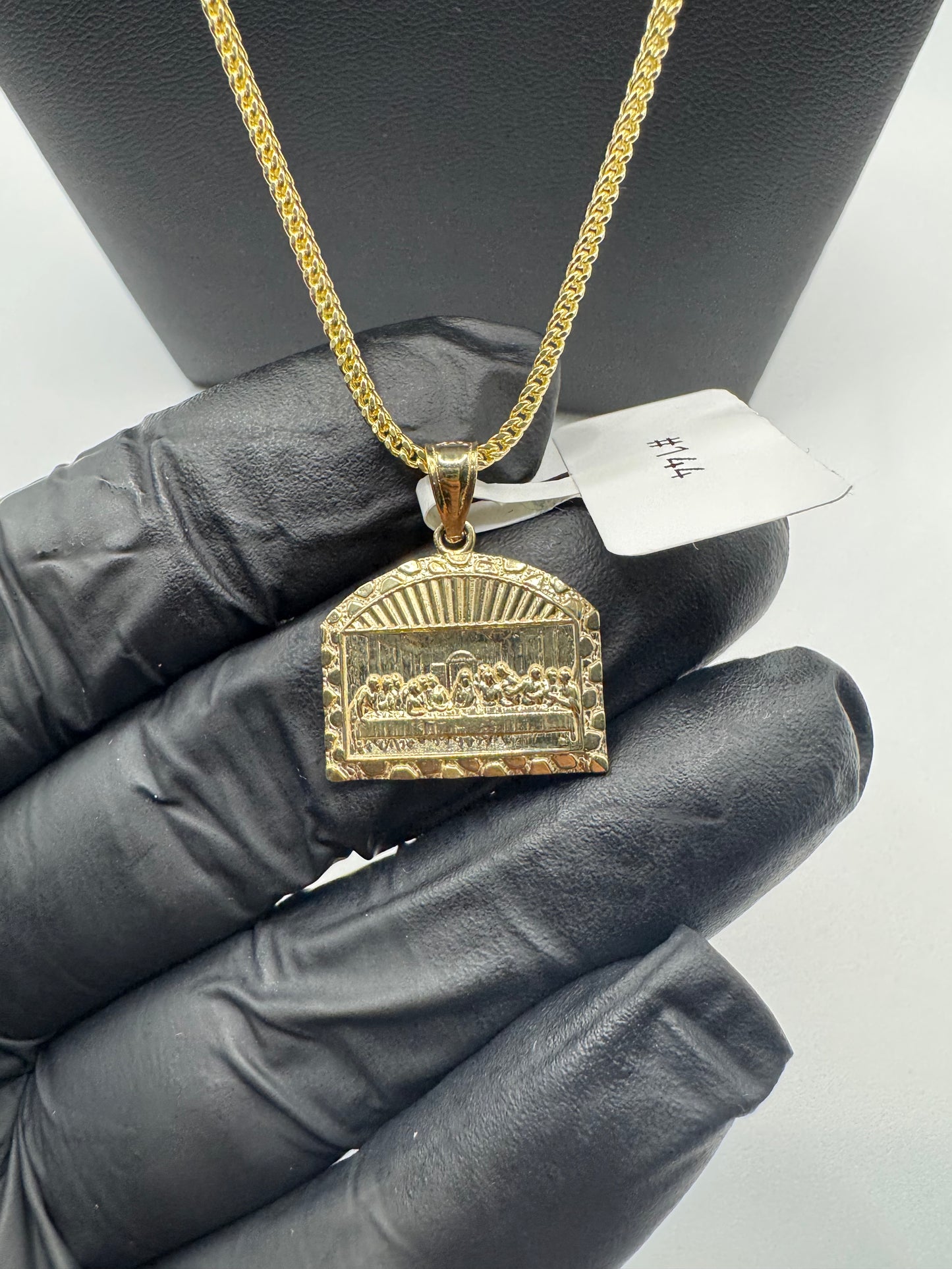 Franco Chain with Last Dinner Pendant
