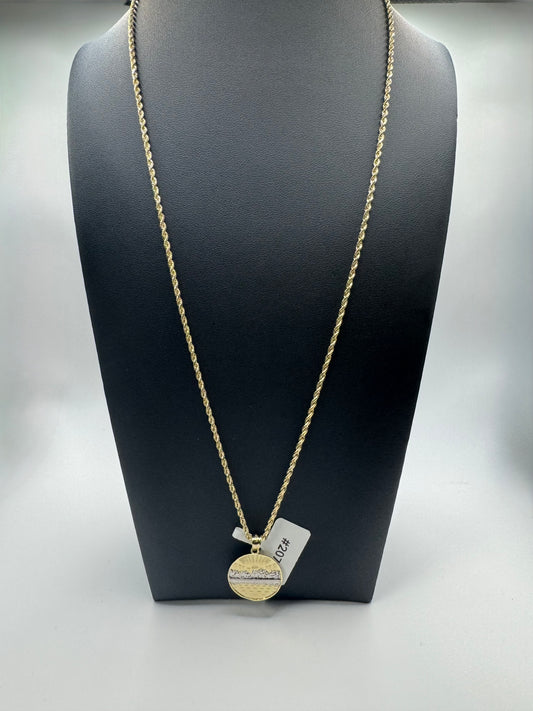 Rope Chain with Last dinner Pendant