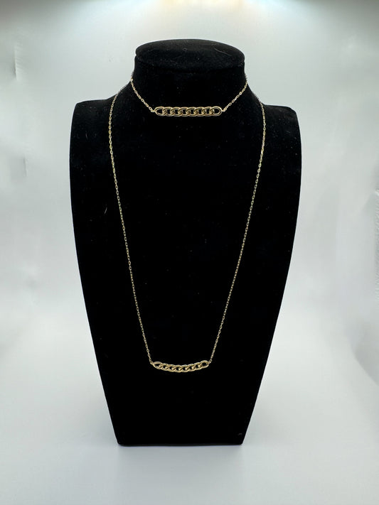 Chain and bracelet set